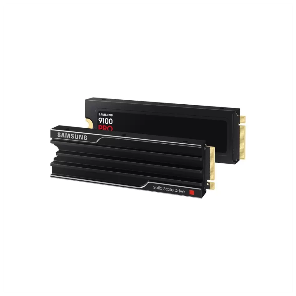 Samsung Mz-vap1t0cw, 9100 Pro, 1tb, 14700/13300, Gen5, Nvme Pcıe M.2 2280, Ssd (soğutuculu) (türkiye Distribütörü Garantili)