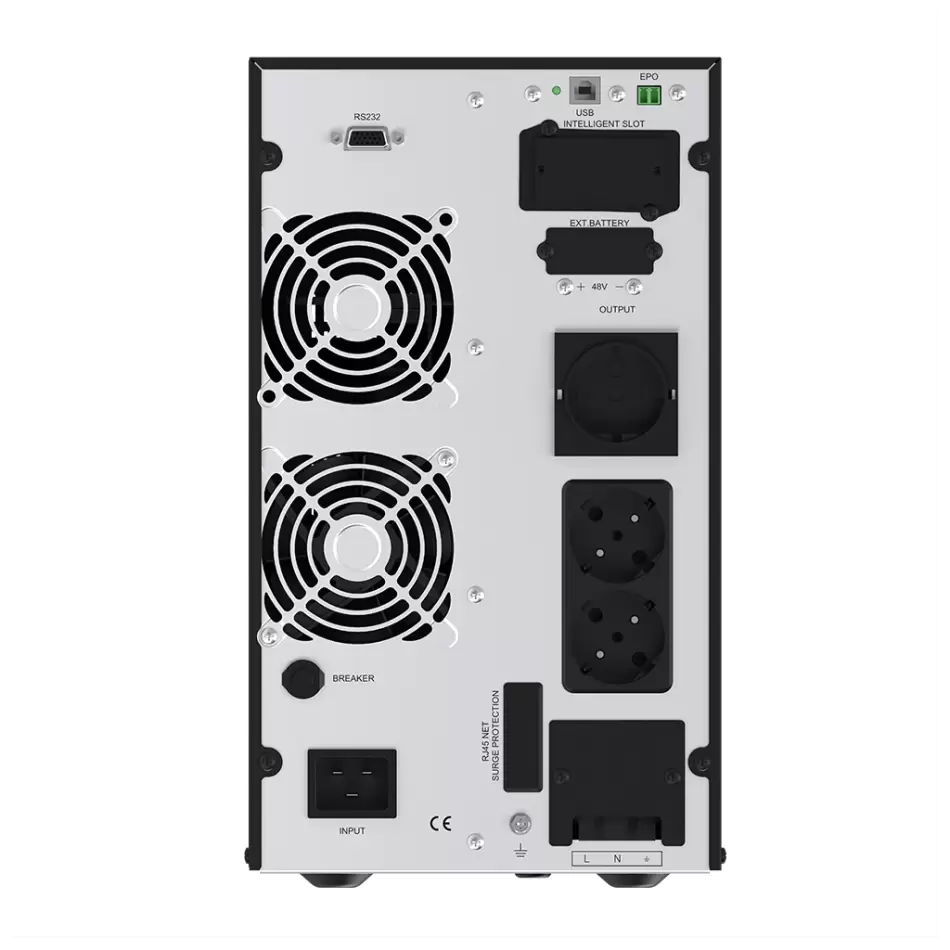 Tescom Neoline 3000, 3 Kva Online 1f/1f Ups,  (900040102) (6x9a Akü)
