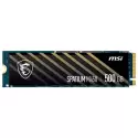 500gb Msı Spatıum M450 Nvme M.2 Ssd 3600/2300mb/s
