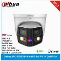 Dahua  Ipc-pdw3849-a180-as-pv, 2x4mpix, 2,8mm Lens, H265+, 25mt Gece Görüşü, Ip67, Dahili Mikrofon, Tioc Duo Süper Geniş Açı Dome Ip Kamera