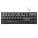 Everest Kb-741f, Usb Kablolu, Türkçe F,  2 Metre Bakır Kablolu, Standart Klavye (siyah)