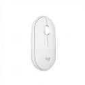 Logıtech 910-007013, M350s Beyaz, Pebble 2, Nano, Bluetooth, Kablosuz, 4000dpi, Optik, 3 Tuşlu, 24ay Pil Ömrü, Sessiz Mouse