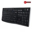 Logıtech K270, Siyah, 920-003761, Kablosuz, Türkçe Q, Multimedya Klavye