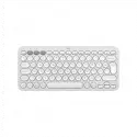 Logıtech K380s, Pebble Keys 2,  Beyaz, 920-011860, Bluetooth, Türkçe, Q, Multimedya, Mini Klavye