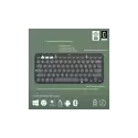 Logıtech K380s, Pebble Keys 2,  Siyah, 920-011859, Bluetooth, Türkçe, Q, Multimedya, Mini Klavye