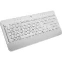 Logıtech Sıgnature K650, 920-010973, Beyaz, Bluetooth, Türkçe Q, Multimedya, Sıvı Temasına Dayanıklı, Klavye