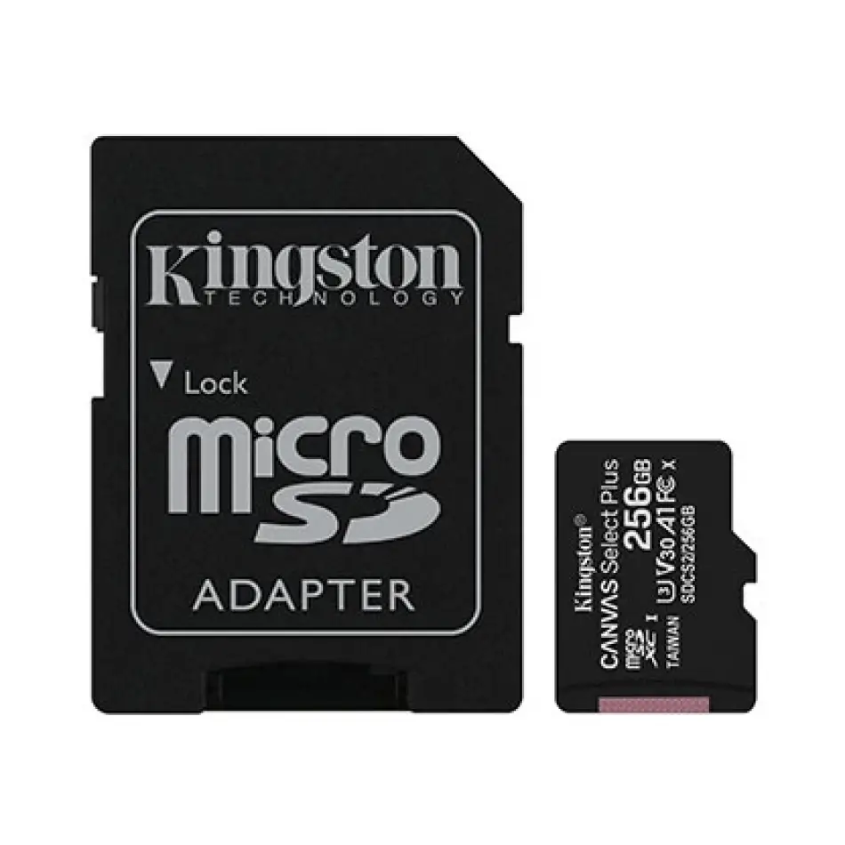 256gb Mıcro Sd Select Plus Kıngston Sdcs2/256gb