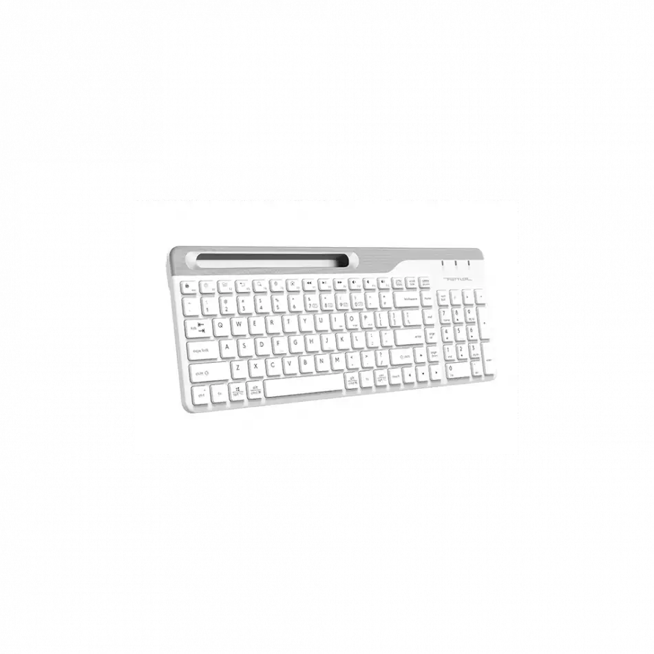 A4 Tech Fbk25, Beyaz, 2.4ghz Ve Bluetoot Kablosuz, Türkçe Q, Multimedya, Klavye