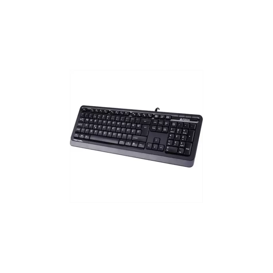 A4 Tech Fk10, Gri, Fstyler, Usb Kablolu,  Türkçe F, Multimedya Klavye