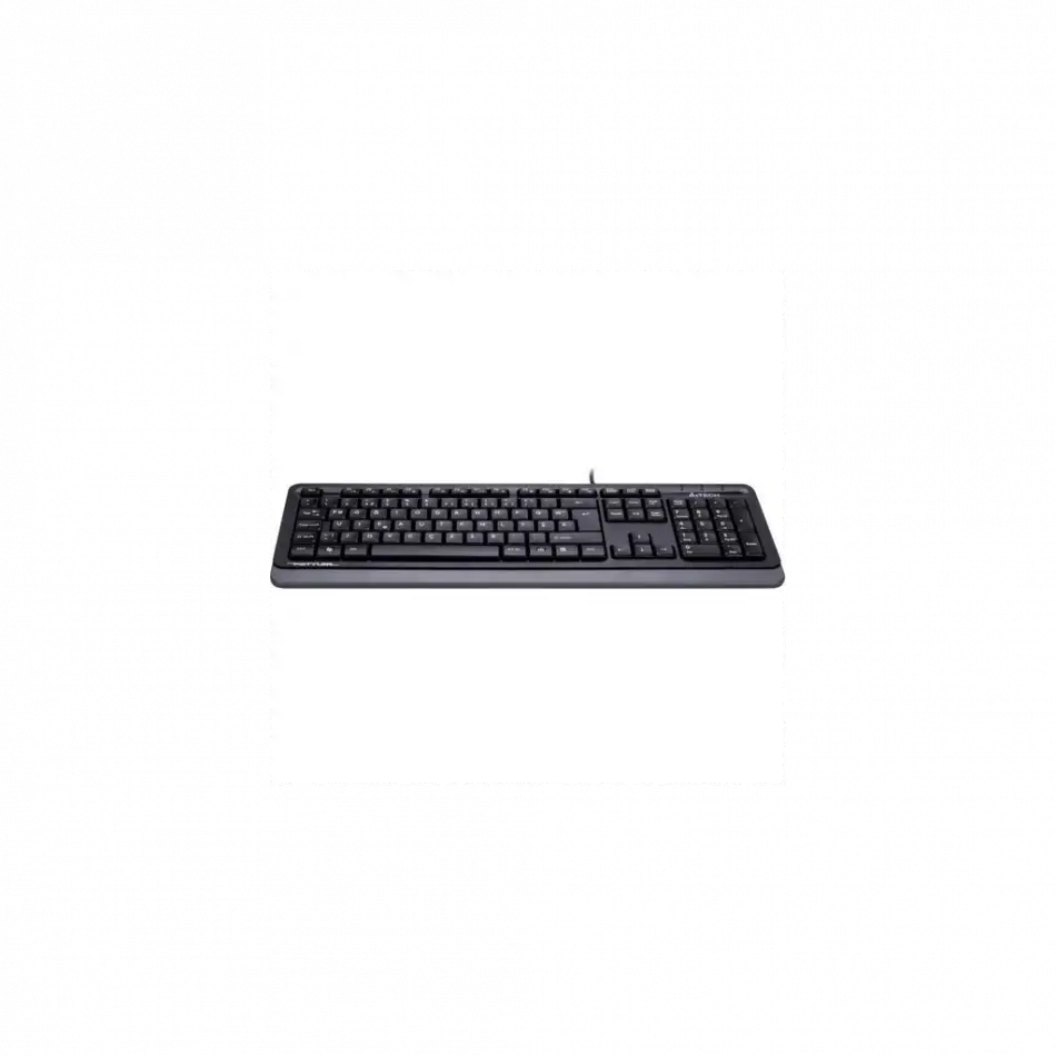 A4 Tech Fk10, Gri, Fstyler, Usb Kablolu,  Türkçe F, Multimedya Klavye