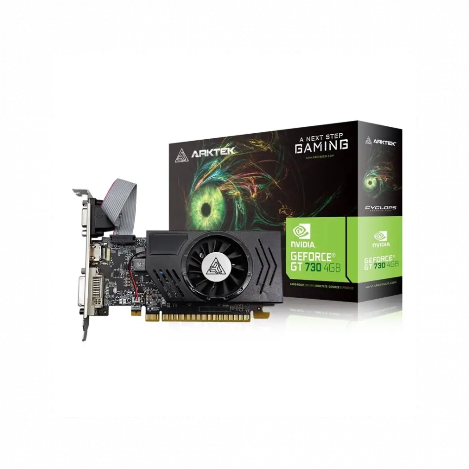 Arktek Cyclops, Akn730d3s4gl1, Gt730, 4gb, Gddr3, 128bit, 1xd-sub, 1xdvı, 1xhdmı Ekran Kartı