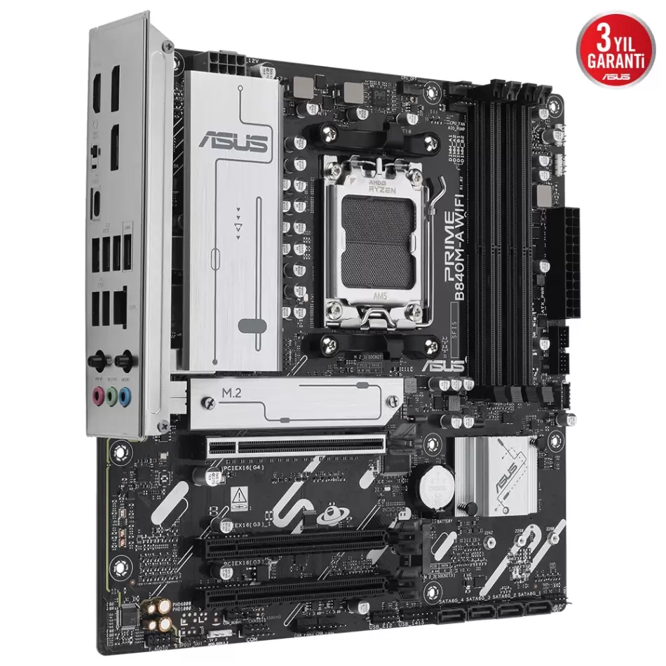 Asus Prıme B840m-a Wıfı Amd  Ddr5 Matx Anakart