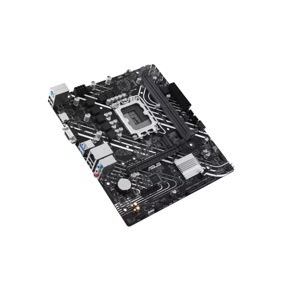 Asus Prıme H610m-k, 2xddr5, M.2, D-sub, Hdmı, 12-13.14.nesil, Lga1700 Soket, Anakart