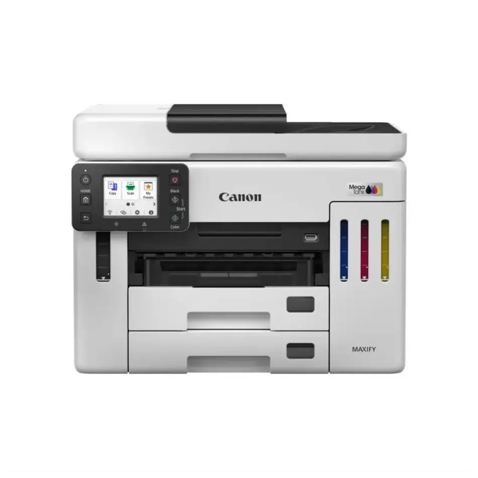 Canon Maxıfy Gx7140, Renkli, Mürekkep Mega Tanklı, Yazıcı, Tarayıcı, Wifi, Lan, Duplex, Orijinal Mürekkep