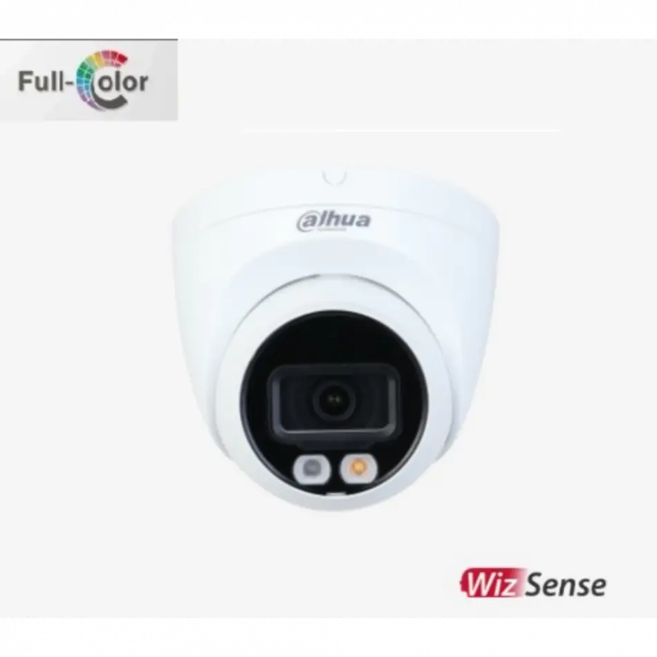 Dahua  Ipc-hdw2249t-s-ıl, 2mpix, Full Color, 2,8mm Lens, H265+, 30mt Gece Görüşü, Ip67, Dahili Mikrofon, Poe Dome Ip Kamera