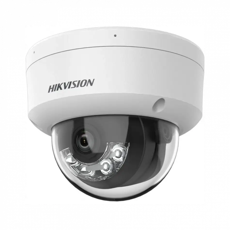 Hıkvısıon Ds-2cd1121g2-lıuf 2mpix, 2,8mm Lens, H265+, Hybrid Light,  20mt Gece Görüşü, Poe, Mikrofonlu Dome Ip Kamera
