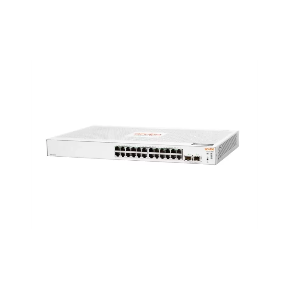 Hp Aruba Instant On, Jl812a, 1830-24g, 24port, Gigabit, 2 Port Gigabit Sfp, Yönetilebilir, Rack Mount Switch