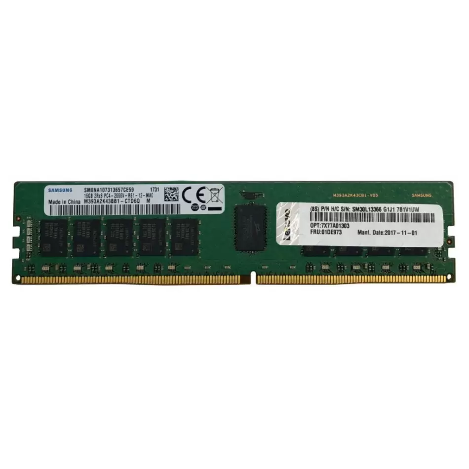 Lenovo 4zc7a08709, 32gb, 2933mhz, Ddr4, Ecc, Rdımm, 2rx4, 1.2v, Server Ram