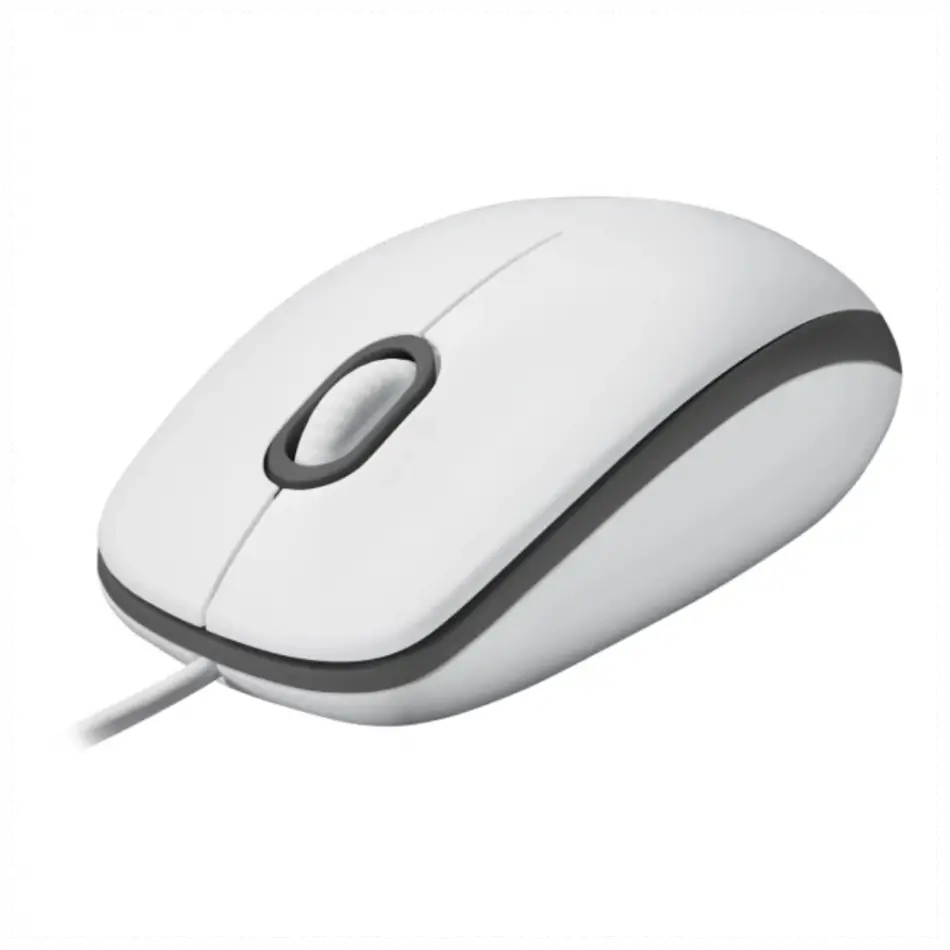 Logıtech 910-006764, M100 Beyaz, Usb Kablolu, 1000dpi, Optik, 3 Tuşlu, Mouse