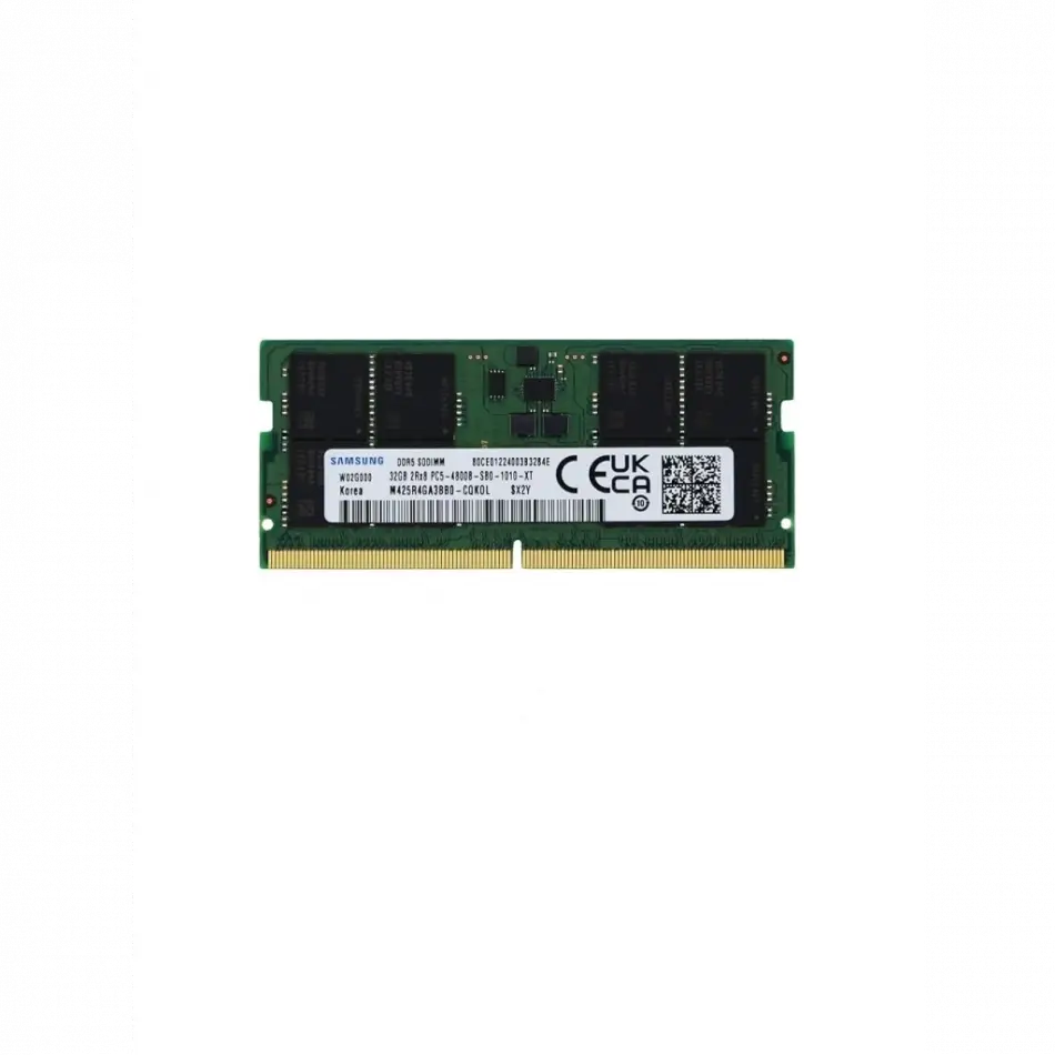 Samsung Samso4800/32, 32gb, Ddr5, 4800mhz,  Cl46, 1.1v Notebook Ram (m425r4ga3bb0-cQkod)