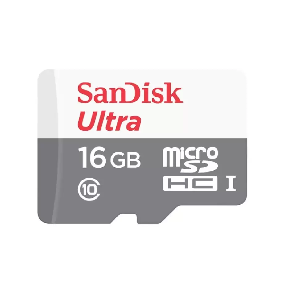 Sandisk Ua And Microsd 16g 80mbs Cl10