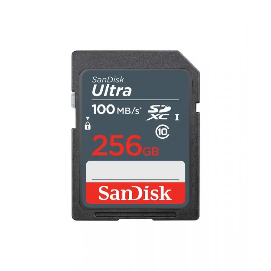 Sandisk Ultra 256gb Sdxc Memory Card 100mb/s