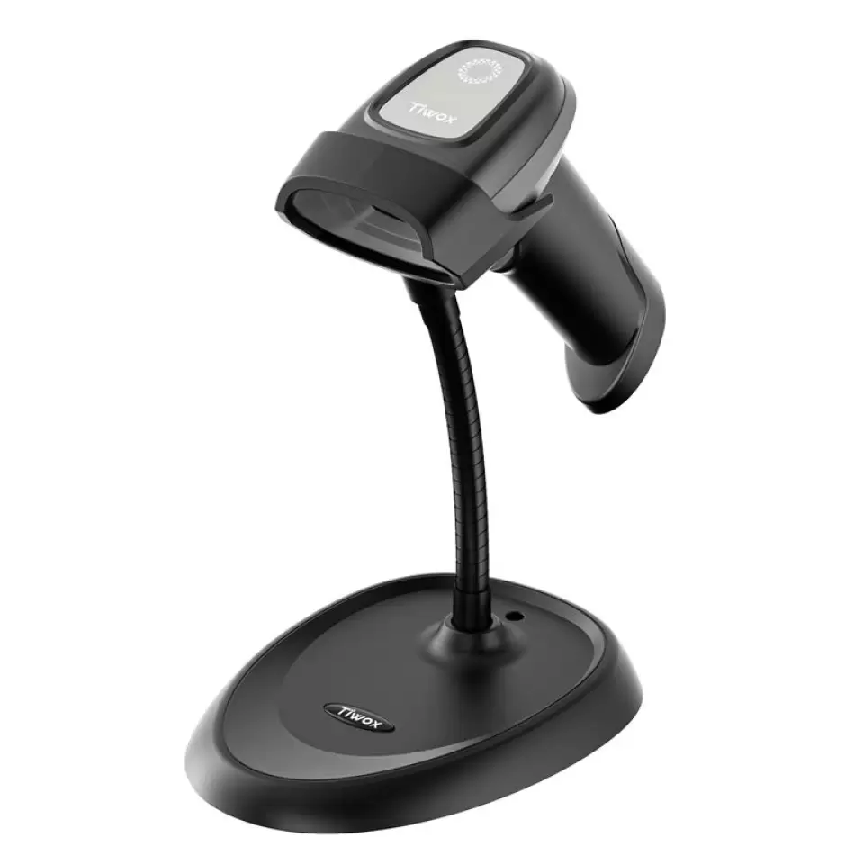 Tıwox Vs-336 2d Karekod Kablolu Usb Barkod Okuyucu + Stand