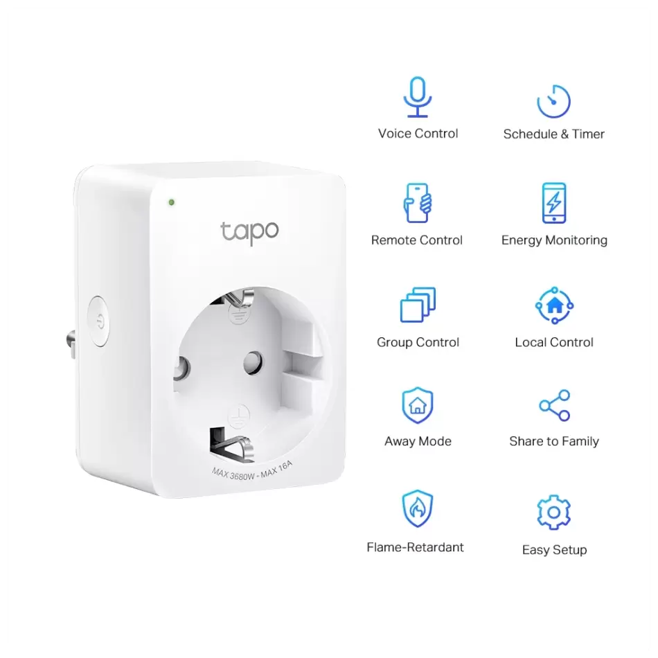 Tp-lınk Tapo P110 Wi-fi Mini Akıllı Priz (tekli)