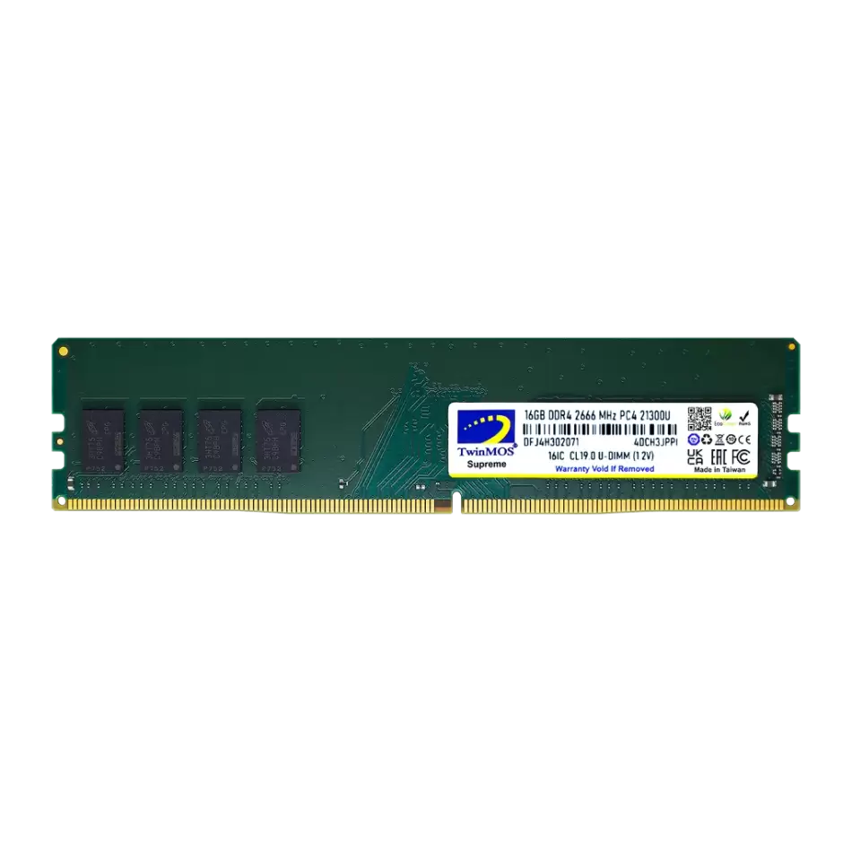 Twinmos Mdd416gb2666dwo, 16gb, Ddr4, 2666mhz, 1.2v Desktop Ram
