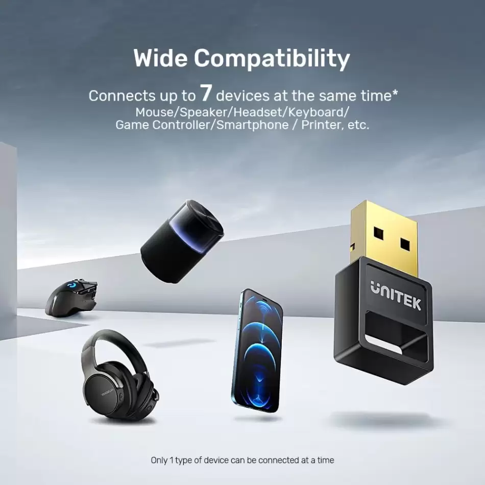 Unıtek Usb Bluetooth 5.3 Adaptör (b105b)