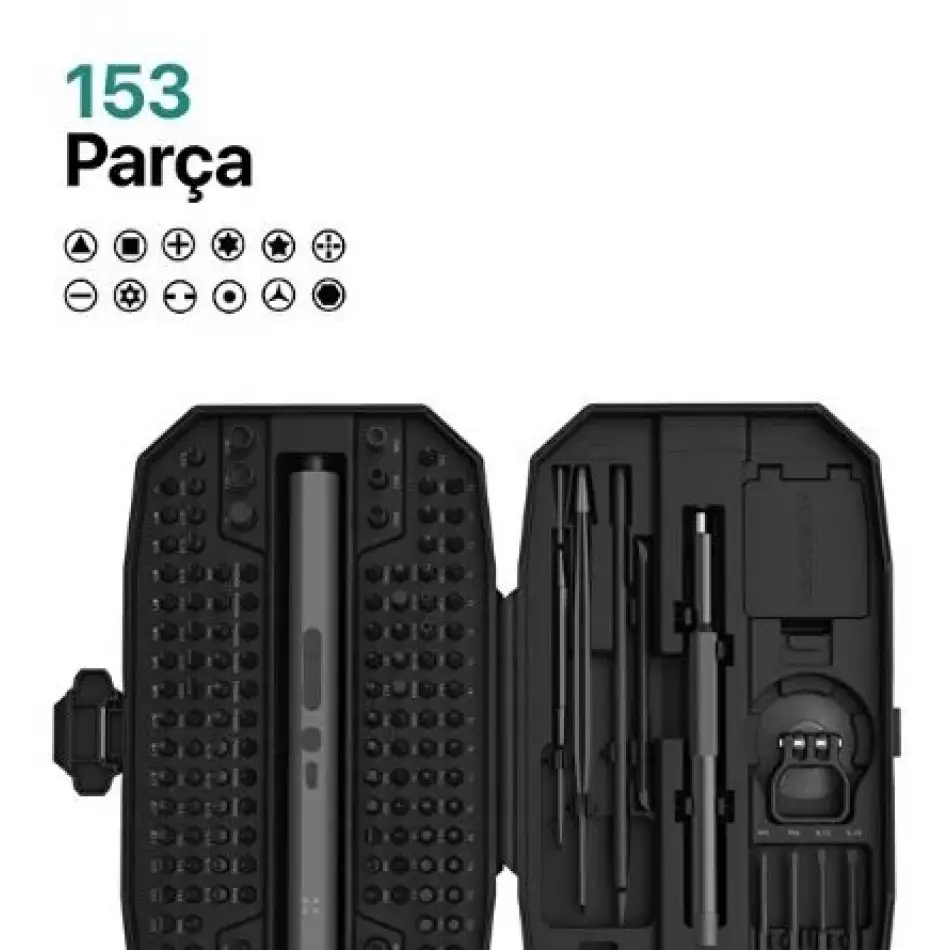 Xenon Smart X6833 153 Parca Hassas Sarjlı Tornavıd