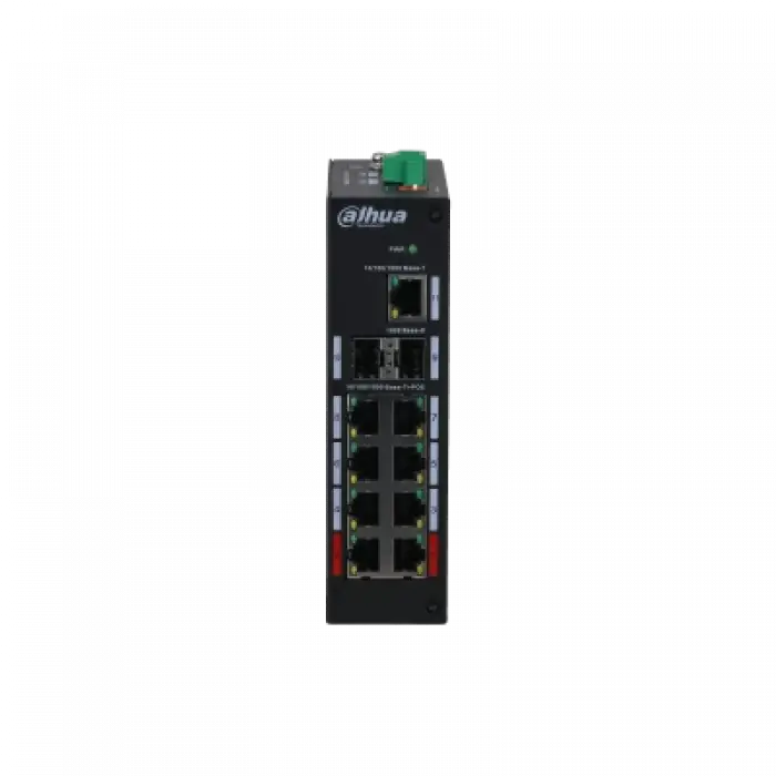 TEKNOTEG - DAHUA PFS3211-8GT-120-V2 11 PORT 8XGE-2XGE/SFP 120W POE SWİTCH