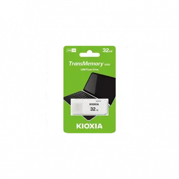 Kıoxıa U202 32gb Usb 2.0 Transmemory Flash Disk (beyaz)