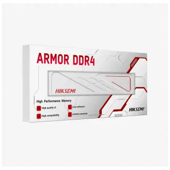 TEKNOTEG - RSR - Hıksemı Armor White, Hsc416u32e2, 16gb, Ddr4, 3200mhz, Cl22, Xmp 2.0, Soğutuculu, Desktop, Gaming Ram