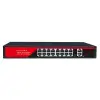TEKNOTEG - EZCOOL EZ-16PSF 16 PORT 16xFE+2xGE GİGABİT POE SWİTCH 240W