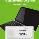 128gb Kıoxıa Usb2.0 Beyaz Usb Bellek Lu202w128gg4