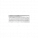 A4 Tech Fbk25, Beyaz, 2.4ghz Ve Bluetoot Kablosuz, Türkçe Q, Multimedya, Klavye