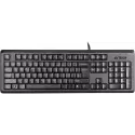 A4 Tech Kr-92, Siyah, Usb Kablolu, Türkçe Q, Multimedya, Klavye