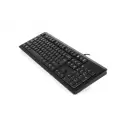 A4 Tech Kr-92, Siyah, Usb Kablolu, Türkçe Q, Multimedya, Klavye
