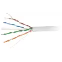 Dahua Dh-pfm923ı-6un-c, Cat6 305m, 24awg 0.53mm, Utp, %100 Bakır, Lszh Halogen Free Kablo, Beyaz Renk