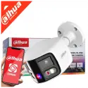 Dahua  Ipc-pfw3849s-a180-as-pv, 2x4mpix, 2,8mm Lens,h265+, 25mt Gece Görüşü, Ip67, Dahili Mikrofon, Tioc Duo Süper Geniş Açı Bullet Ip Kamera