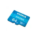 Kıoxıa 64gb Exceria, Lmex1l064gg2, Uhs-1, Cl10, 100mb/s, Microsd Kart Bellek (sd Adaptörlü)