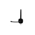 Logıtech H151, 981-000589, 3,5mm Jac, Çağrı Merkezi, Ofis, Toplantı, Konuşmacı Tipi, Microfonlu Kulaklık