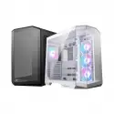 Msı Mag Pano 100r Pz Temperli Cam 3x120mm 1x120mm Argb Fan Matx Panoramik Gamıng Bilgisayar Kasa Siyah
