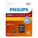 Phılıps 32gb Mıcro Sdxc 80 Mb/s C10 Fm32mp45b/00