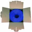Powergate Cat6-box-bl, 23awg 0,57mm, Utp, Cat6 Kablo, 305m, Mavi