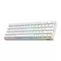 Redragon K530w Draconıc Pro Q Tr 60% Kompakt Kablosuz-bluetooth 2.4g Swıtch Mekanik Klavye Beyaz