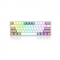 Redragon K617 Fızz Rgb Red Swıtch Mekanik Oyuncu Klavyesi Beyaz/gri