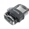 Sandisk Ultra Dual Drive M3.0 256gb Grey & Silver