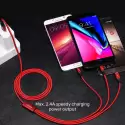 Unıtek Usb-a 3in1 Hızlı Şarj 1.2mt 2.4a (c14049bk)